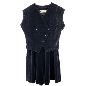 Vintage Barbara Field Joyce of Chicago Skirt Suit 2? Used Black